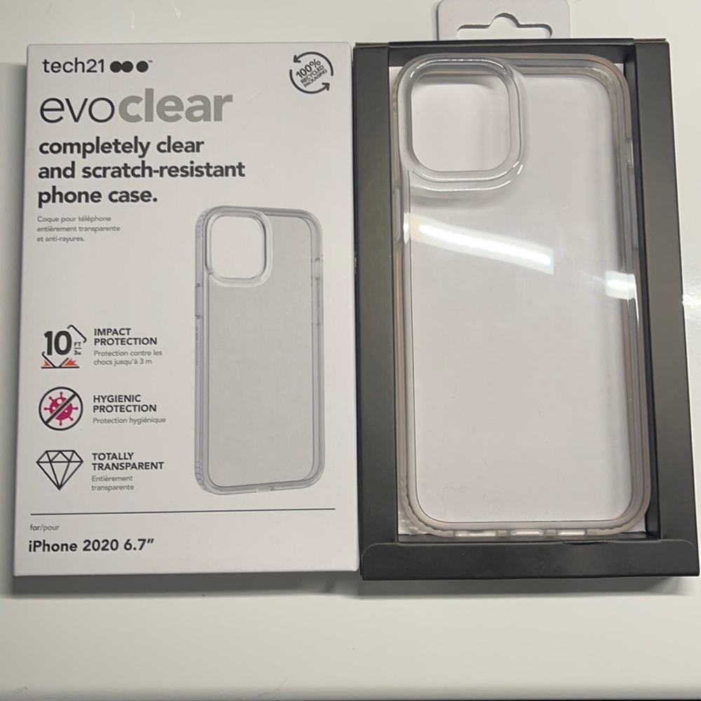 Tech21 evoclear case for iPhone 12 Pro Max